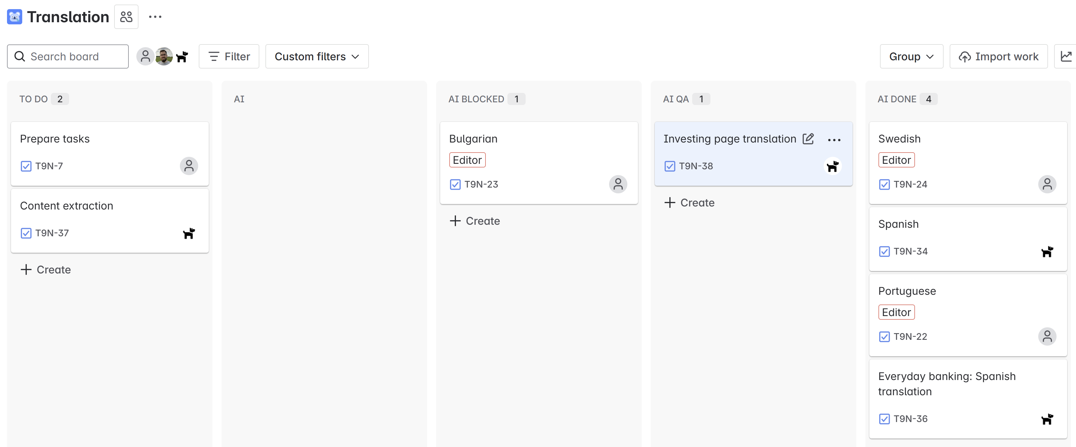 Jira Board