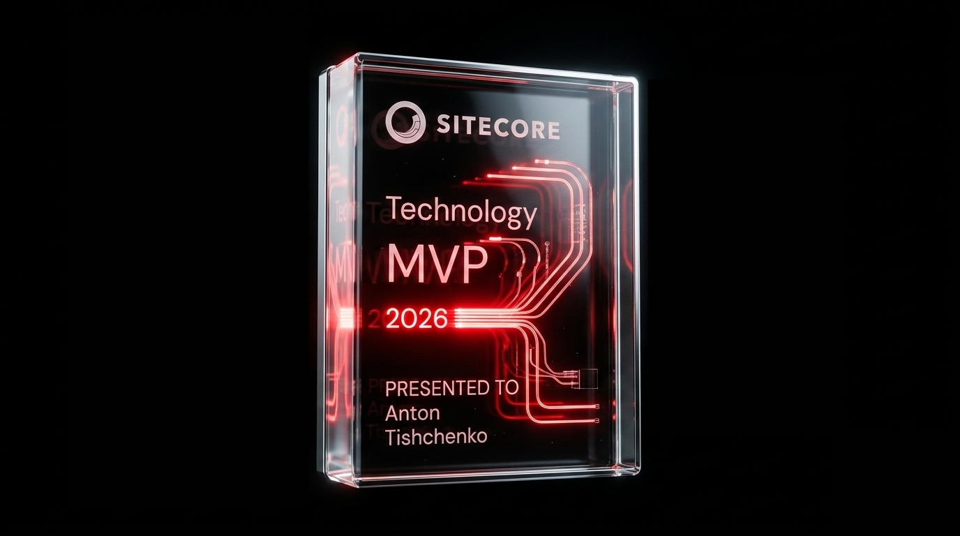 Anton Tishchenko recognized as Sitecore MVP 2026 cover