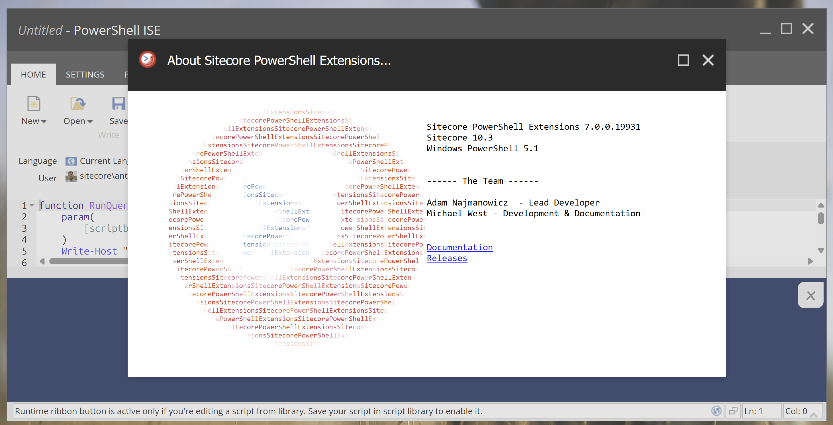 Sitecore PowerShell Extensions