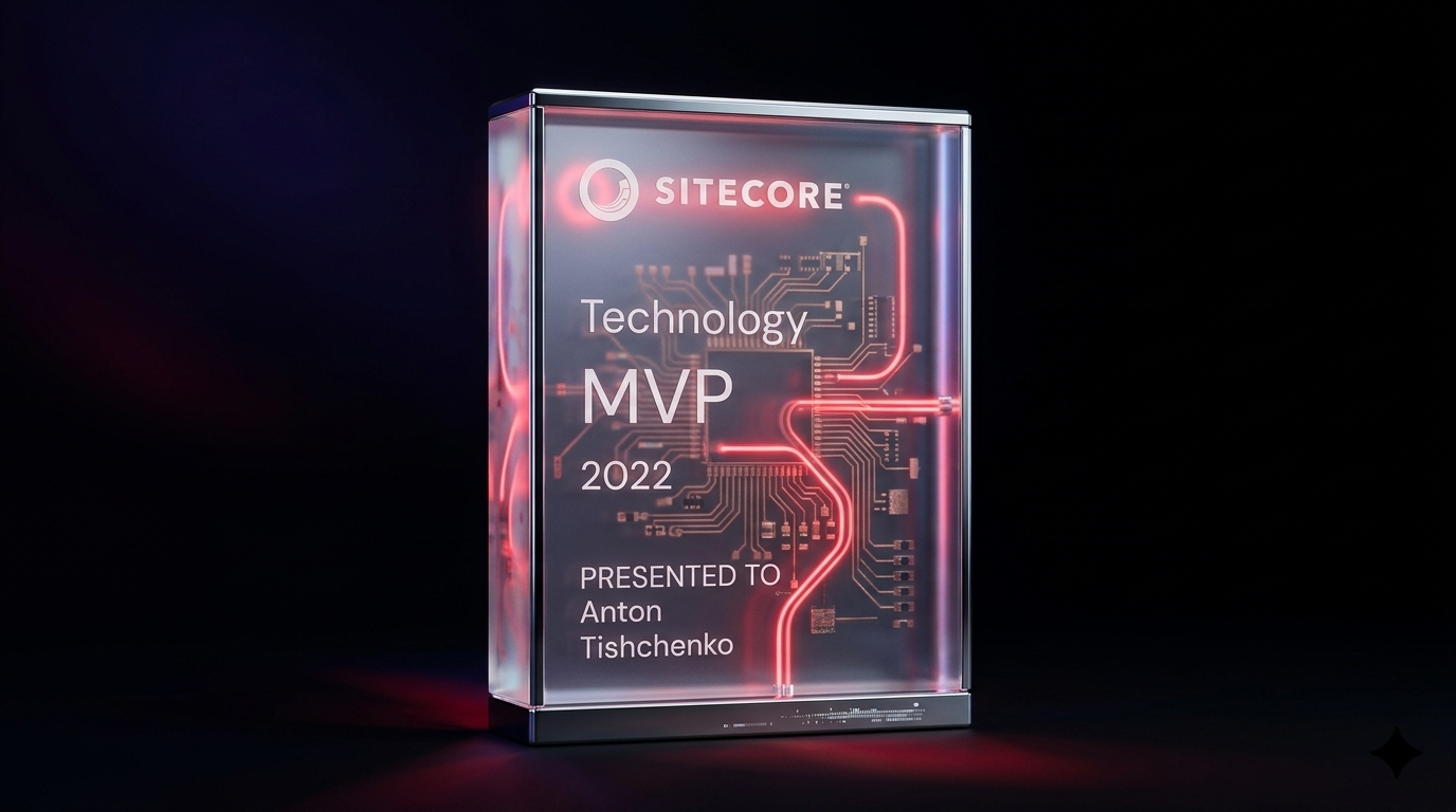EXDST Anton Tishchenko wins Sitecore Most Valuable Professional 2022 award